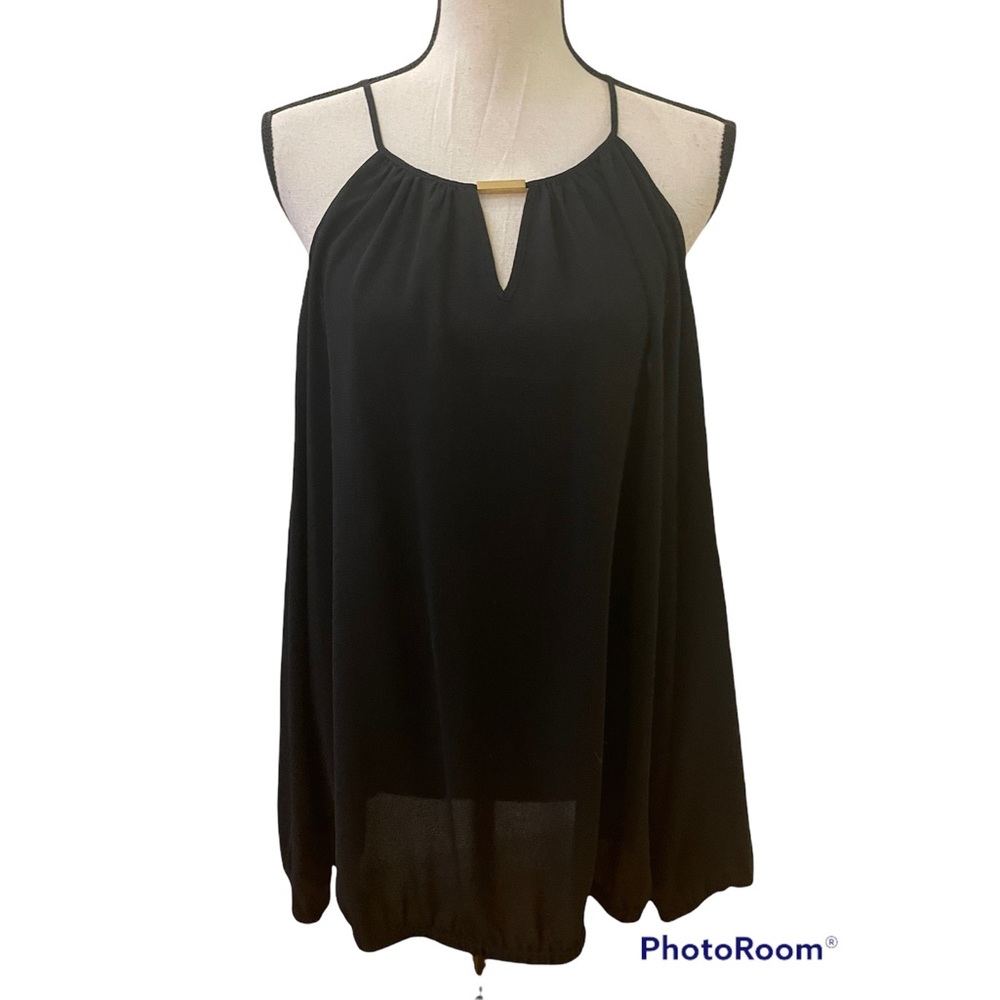 Designer Cold Shoulder Top XL | NWT MICHAEL KORS Cold Shoulder Blouse |